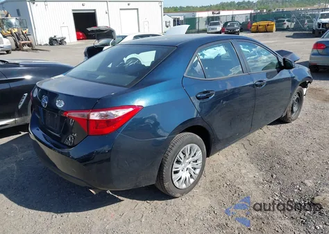2019 Toyota Corolla Le z USA, uszkodzony, nr VIN 2T1BURHE9KC140641